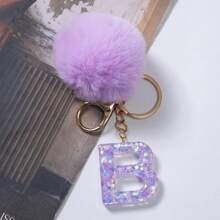 Breloc de machiaj pentru femei cu alfabet cu decor fluture Accesorii pentru geantă decorată în formă de litere Breloc de modă Breloc de modă Pandantiv Poșetă Portofel Accesorii pentru geanta pentru petreceri Nunți și dansuri Cadou fete pentru cocktail Cel mai bun cadou pentru femei 1buc A-Z Breloc cu pom pom cu literă inițială cu alfabet Paiete drăguț Breloc din rășină Rucsac Charm pandantiv pentru agățat mașină Femei Cadou de utilizare zilnică A-Z Breloc cu litere roz pentru femei Pandantiv cu pompon drăguț Breloc inițial Poșetă Suspensie Genți agățate Pompon de pluș