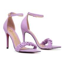 Women Heeled Sandals - Màu tím - Xem 2