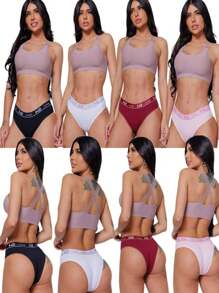 Women Thongs - 彩色 - 查看 2