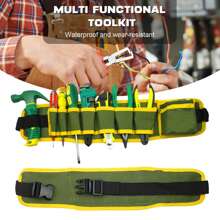 電工工具腰帶袋，安全牢固的維護工具袋，適用於螺絲刀筆等工具