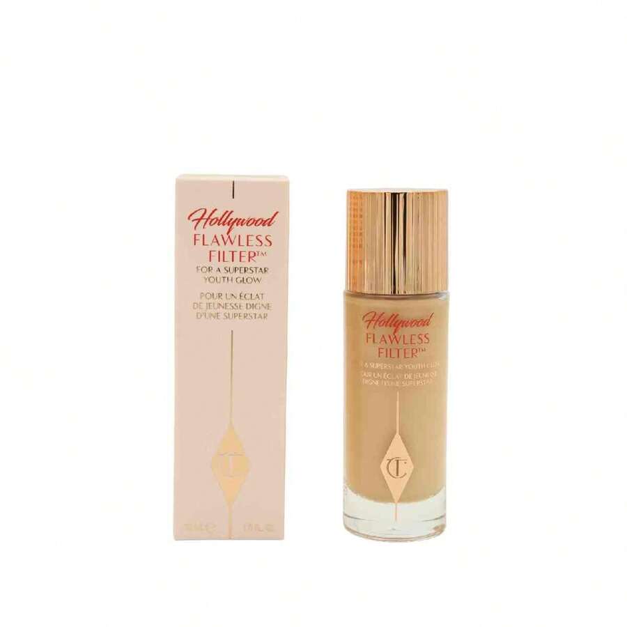 Charlotte Tilbury 好莱坞无瑕滤镜平滑高光古铜色 - #4.5 中 - 查看 1