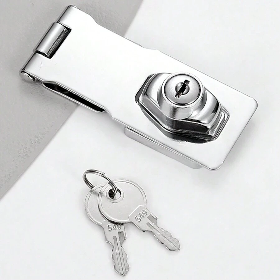 Khóa Tủ Bếp, Khóa Ngăn Kéo, Khóa Chốt Cửa Gỗ, Khóa Tủ Hồ Sơ Lõi Chốt, Có Chìa Khóa Và Ốc Vít