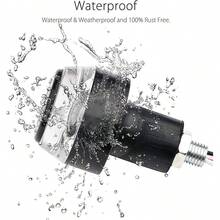 Luces De Giro Led Luces Para Puños Motocicleta Doble Color,Luz direccional para motocicleta, enchufe de barra de agarre para barra de marcador lateral estroboscópico, extremo de manillar LED, mango de motocicleta, enchufe de agarre lateral, accesorio para lámpara de marcador lateral, paquete de 2 - blanco+amarillo - Ver 3