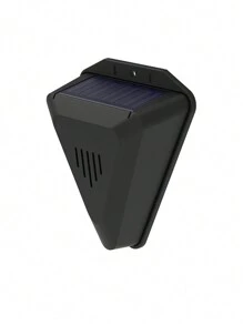 1 pezzo Dispositivo senza fili con suono e luce per allontanare uccelli e animali durante il giorno, funziona ad energia solare, con 13 suoni differenti, adatto per casa, fattoria, frutteto, garage