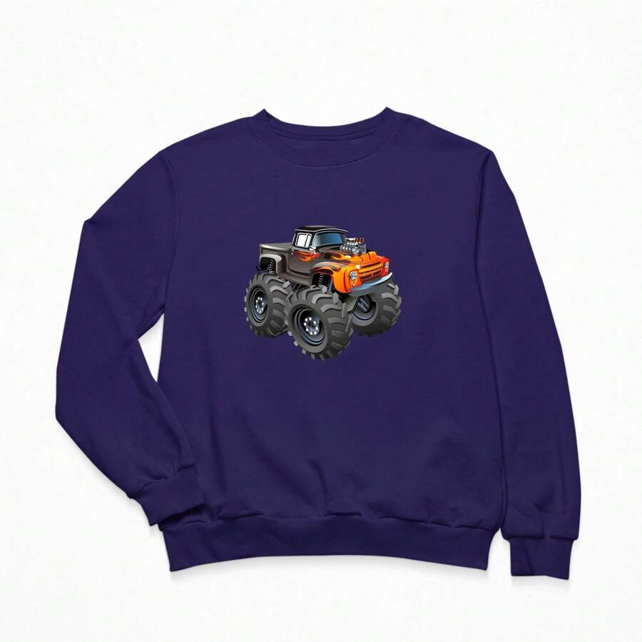Young Boys Sweatshirts - 藍色 - 查看 1