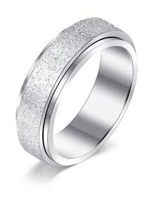 CIZME 1pc/Set Anxiety Ring For Women Fidget Anxiety Rings For Anxiety Rotatable Spinner Rings For Anxiety Stress Relieving Anxiety Rings Spinner Women Stress Roller Rings Anxiety Spinner Ring Size 6-10