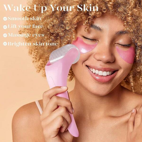 Heiß- und Kaltgesichtsroller, Kühler Eisroller, Gesichtsmassagegerät, Hautstraffungswerkzeug, Reparatur nach Sonneneinstrahlung, Gesichtslifting-Massageprodukt, Faltenreduzierung, Schmerzlinderung, Gesichtspflege-Werkzeug