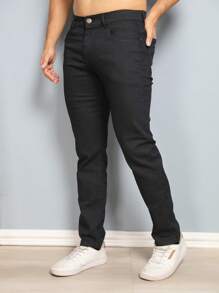 Men Pants - 黑色 - 查看 6