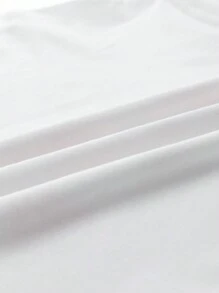 zosee Camiseta de Manga Curta para Meninas com Estampa de Coração e Flores, Branca, Roupas de Verão 2024 para Meninas, Camiseta de Meia Manga para Meninas