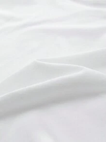 zosee Camiseta de Manga Curta para Meninas com Estampa de Coração e Flores, Branca, Roupas de Verão 2024 para Meninas, Camiseta de Meia Manga para Meninas