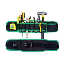 電工工具腰帶袋，安全牢固的維護工具袋，適用於螺絲刀筆等工具