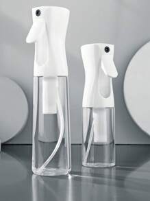 1 pieza Botella rociadora de alta presión para tónicos de tamaño de viaje, desinfectante de alcohol, solución de limpieza de cocina - transparente - Ver 3