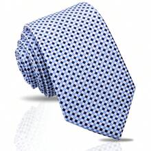 1pc Men's Classic Striped & Polka Dot Handmade Tie, Formal Business Necktie, Suitable For Banquet & Evening Formal Wear, Work & Professional Attire, Casual Italian/British Retro Style Accessories