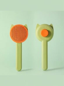 Durable And Wear-Resistant Beauty Steel Needle Comb Cute Pet Brush For Cats And Dogs - Multicolor - View 12