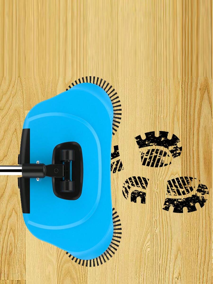 1PC 3 In 1 Multifunctional Hand Push Sweeper, Vacuum Cleaner, Hand Push