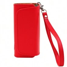Flip Double Book Cover Smoke Pouch Bag Holder For Iqos Iluma Wallet Leather Case Cigarette Accessories - A - View 2