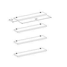 Storage Shelves & Racks - trắng - Xem 3