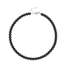 1pc Pearl Necklace With Luxury And Little-Known Feeling, Perfect For Layering And French Vintage Style - Pink - View 4