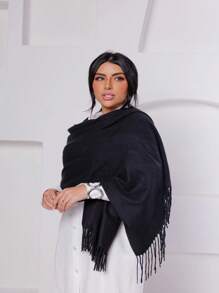 Women's Scarves - 黑色 - 查看 4