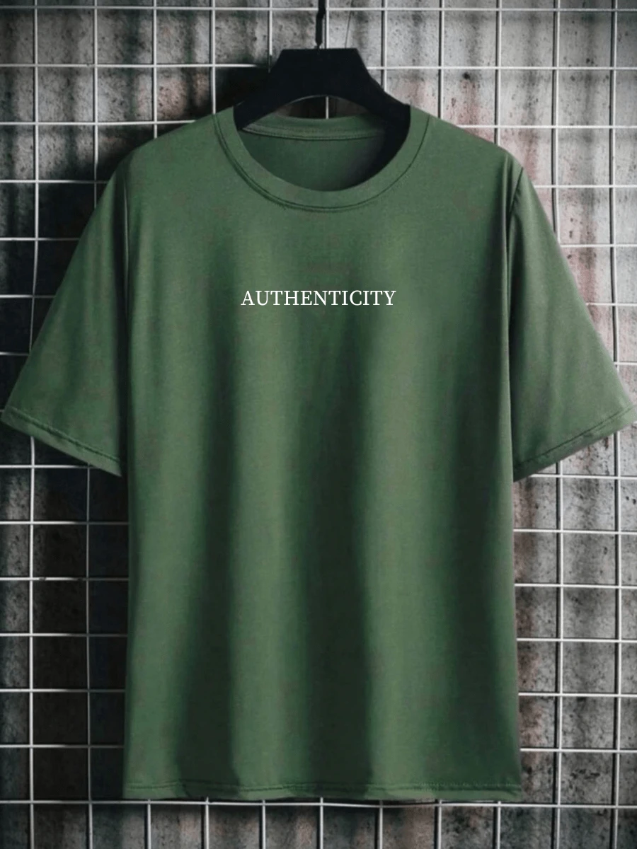 Men T-Shirts - Green - View 1