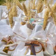 Cruz cristiana de pie acrílica, regalos inspiradores con versículos bíblicos y oraciones, obsequios de girasol de las escrituras para mujeres, hombres, amigos, mamá, esposa, hermana y colega (estilo hermoso)