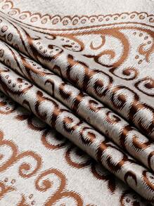 1入組北歐風格現代提花雙面負離子遮光窗簾