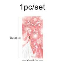 BRIDE TO BE Party Decoration Set For Bachelorette Party, 1 Set With 1 Piece - Multicolor - View 6