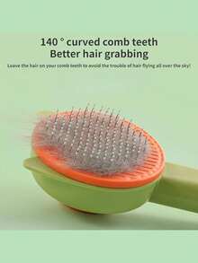 Durable And Wear-Resistant Beauty Steel Needle Comb Cute Pet Brush For Cats And Dogs - Multicolor - View 8