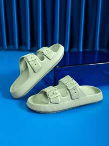 Ưu đãi đặc biệt dành cho trẻ em phong cách mới 2024 cho một mùa hè mát mẻ, các chàng trai và cô gái tuổi teen đi du lịch mát mẻ và thoáng khí hơn - màu xanh lá - Xem 3