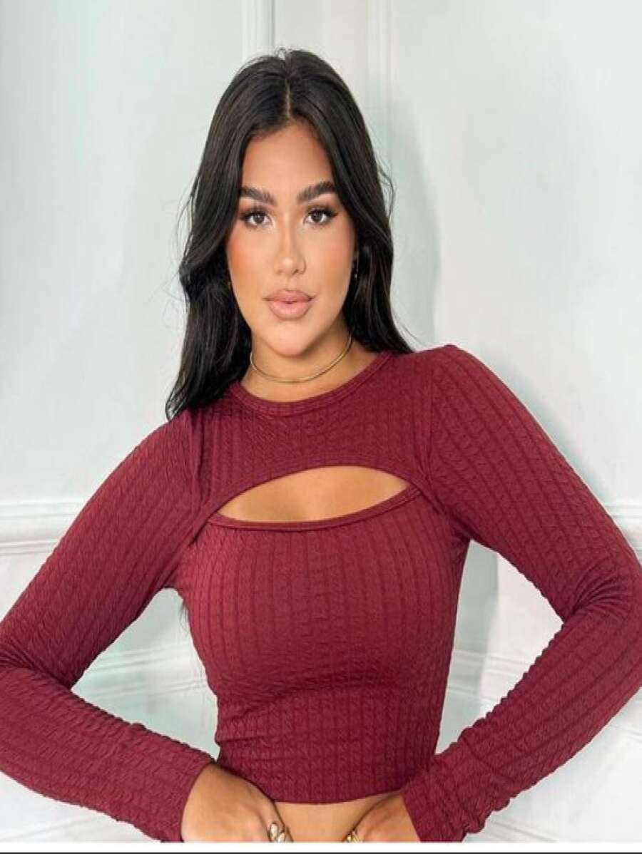 Women Bodysuits - Gỗ đỏ - Xem 1