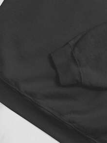 Men Hoodies - 黑色 - 查看 4