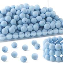 20/30 件 12/15 毫米硅胶珠，用于制作钥匙扣的硅胶珠，用于制作手链、项链的硅胶珠，以及用于制作钢笔的圆形硅胶珠 - 矽膠圓珠 - 查看 37