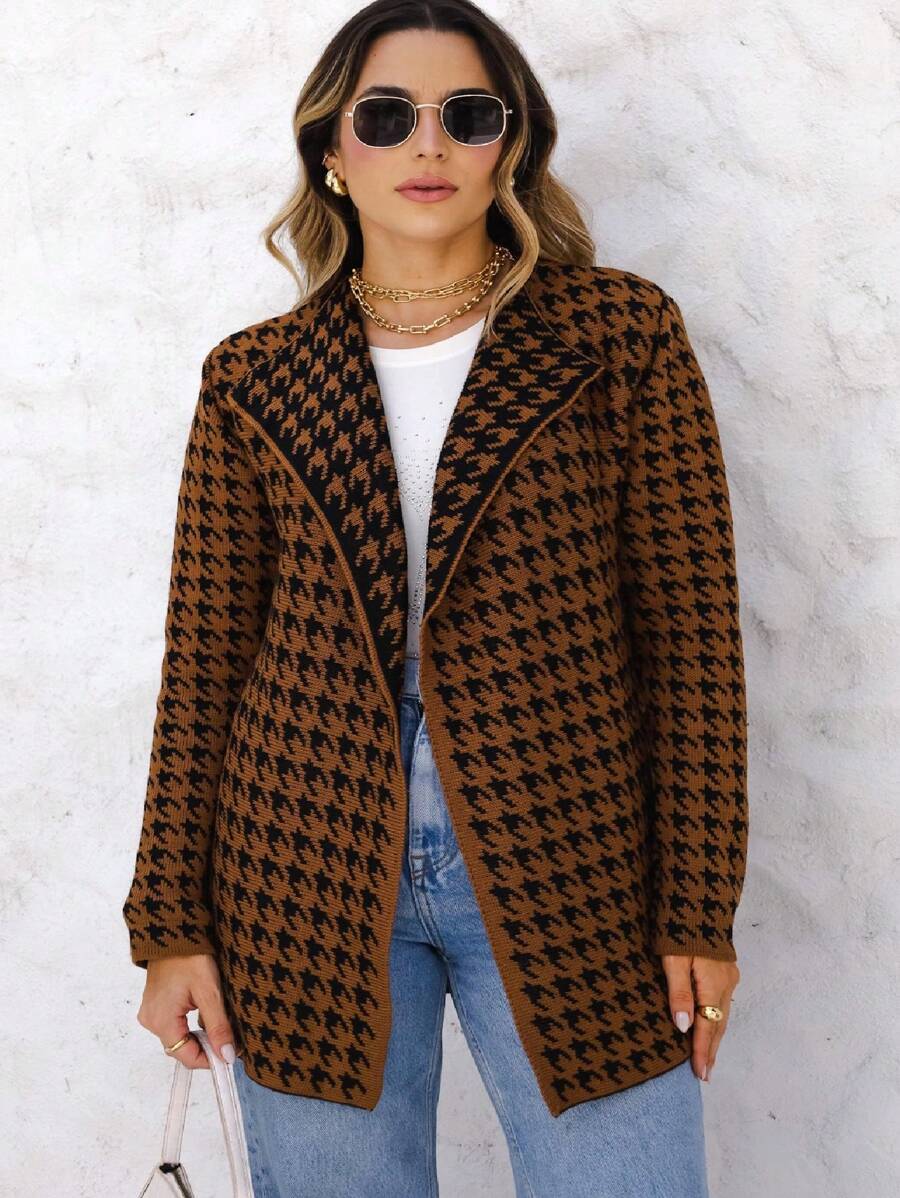 Women Cardigans - Lạc đà - Xem 1
