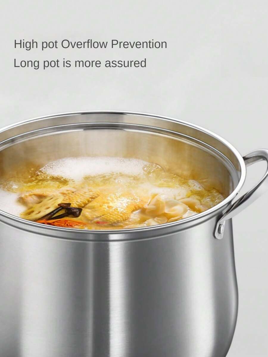 Alipis Marmite De Cuisine En émail Avec Couvercle 3 Pièces Rétro Fleur Ragoût Haricots Casserole De Cuisson Soupe Pour Induction A