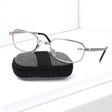 New Fashion Crystal Glass Folding Reading Glasses, Unisex, Metal & Resin Material, Anti-Fatigue - Clear - View 16