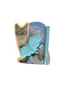 Pet Cat Dog Angel Wing Shaped Traction Rope Vest Harness Nylon Strap