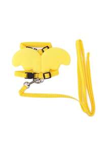Pet Cat Dog Angel Wing Shaped Traction Rope Vest Harness Nylon Strap