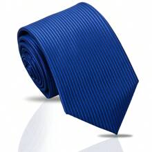 1pc Men's Classic Striped & Polka Dot Handmade Tie, Formal Business Necktie, Suitable For Banquet & Evening Formal Wear, Work & Professional Attire, Casual Italian/British Retro Style Accessories