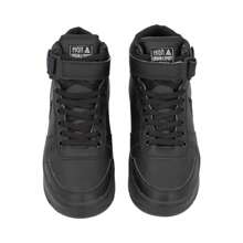 IMPULS Tenis Hombre HGN By Mr. Shu Sintetico Resistente Ajustable Agujetas Caminar Suela plana - Negro - Ver 5