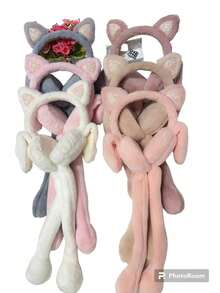 Kids Scarves - Xám - Xem 4