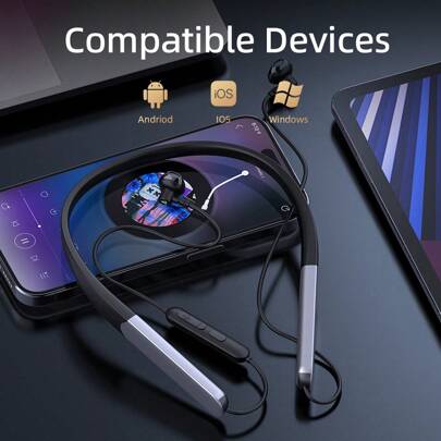 ACEFAST Écouteurs de sport sans fil ACEFAST avec réduction de bruit ENC, tour de cou magnétique, convient pour [produit]