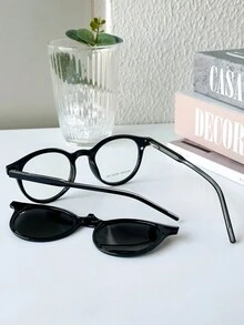 Women Fashion Glasses - 黑色 - 查看 6