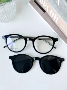 Women Fashion Glasses - 黑色 - 查看 1