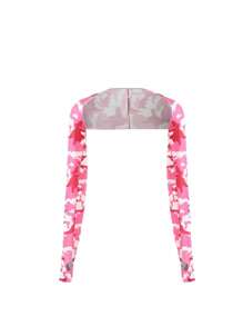 1pc Sun Protection Shoulder Scarf, Perfect For Summer Sports, Outdoor Cycling, Multi-Functional Sunscreen Arm Sleeve, New Spring/Summer Princess Style Shoulder Sleeve With UV Protection, Unisex Sports Cycling Ice Silk Shoulder Sleeve, Sun Protection Arm Sleeve For Summer. - Multicolor - View 26