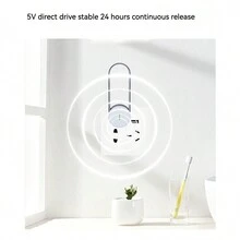 Một máy lọc không khí nhỏ chạy bằng nguồn USB với ion âm và thanh lọc im lặng, thích hợp cho nhà bếp trong nhà, khói, vật nuôi, phòng tắm và khử mùi ô tô - màu xanh lá - Xem 5