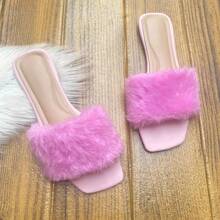 Women Home Slippers - Hot Pink - View 3