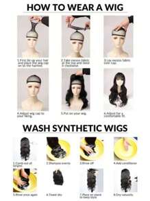 Short Bob Wigs Synthetic Straight Bob Wig 12 Inch Shoulder Length Middle Part Natural Color Wig For Daily Party Use