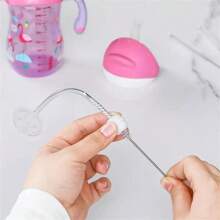 10/13 Set Multifunctional Cleaning Brushes, 8 Inch Nylon Tube Brush SetCleaner For Sippy Cup, Water Bottle, Keyboard And TubesDrinking Straw Cleaning Brush Narrow Neck Bottles Cups With Hook,Garden Tools - Multicolor - View 10