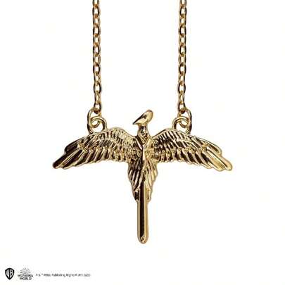 Cinereplicas Wizarding World Fawkes Necklace Jewelry