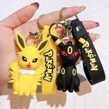 pocket monsters 1 Móc Khóa Phụ Kiện Monster Raichu Pocket Siêu Dễ Thương - 8 Kiểu Thiết Kế Phiên Bản Q Raichu Đáng Yêu Với Móc Khóa Bền & Bùa Xe - Ví Đựng Chìa Khóa Thời Trang Cho Túi Xách, Ô Tô - Ý Tưởng Quà Tặng Hoàn Hảo, Vật Phẩm Sưu Tập - Nhiều màu - Xem 4